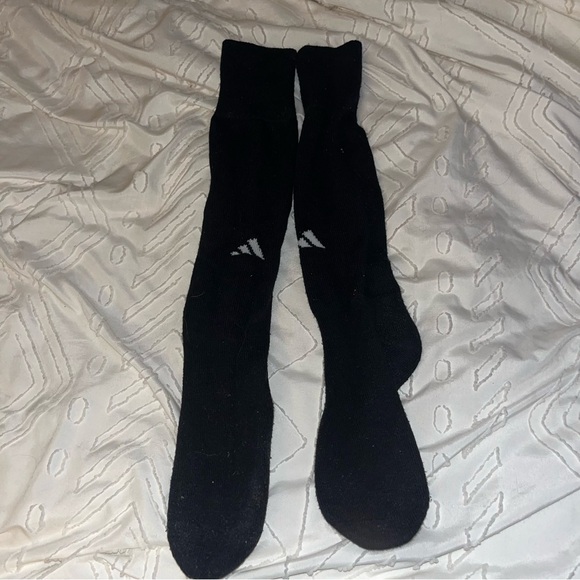Adidas Men's Black Athletic Sports Socks - Picture 1 of 2